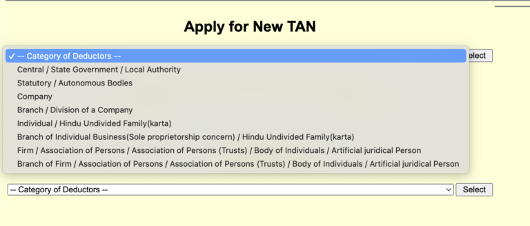 What is TAN? How to apply TAN